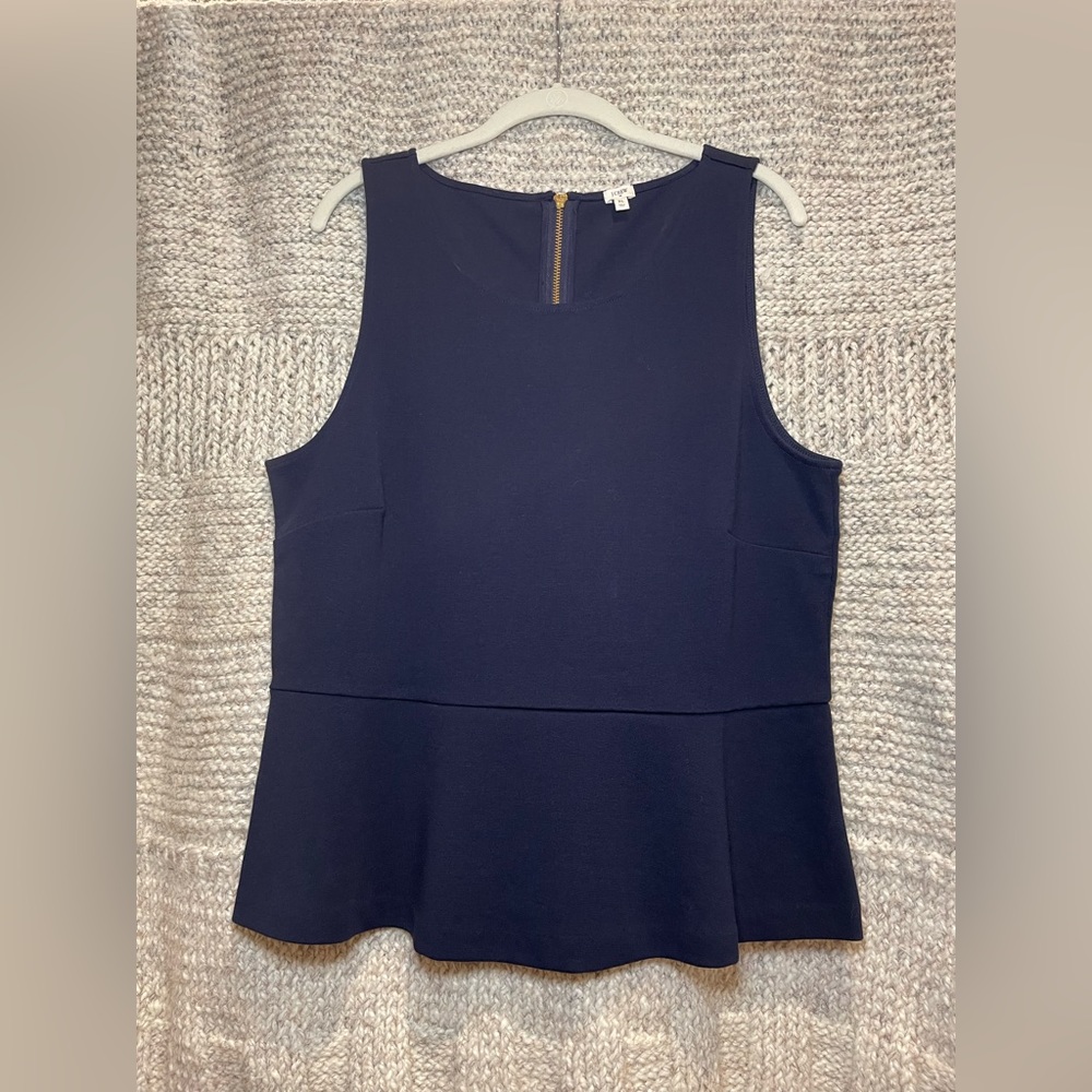 J. Crew Peplum Top